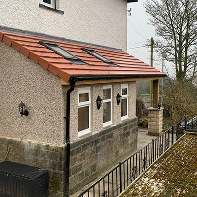 tiled roof